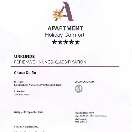 Apartamento Chesa Delfin